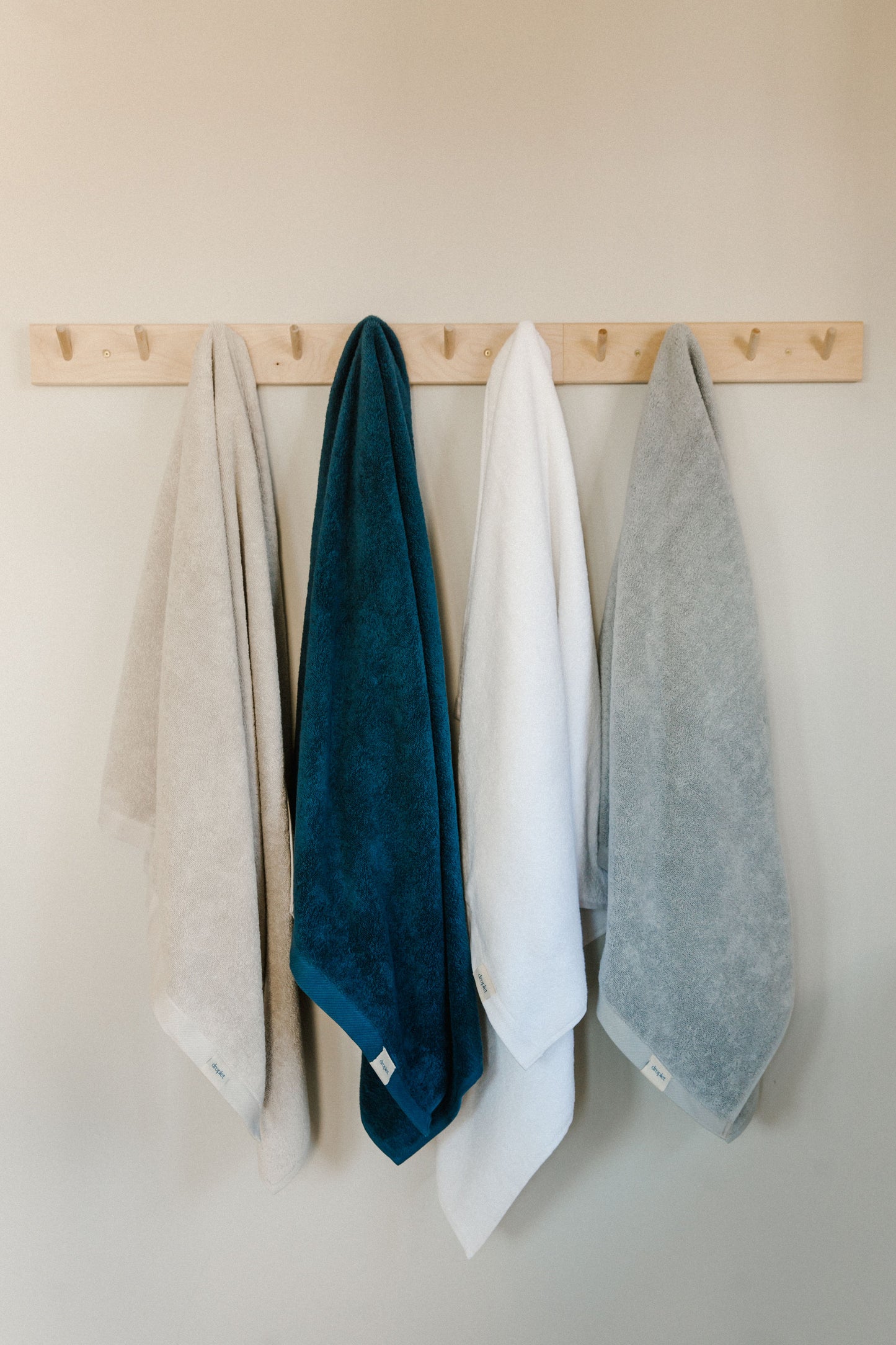 blue beige white and grey Turkish terry organic cotton bath towels 